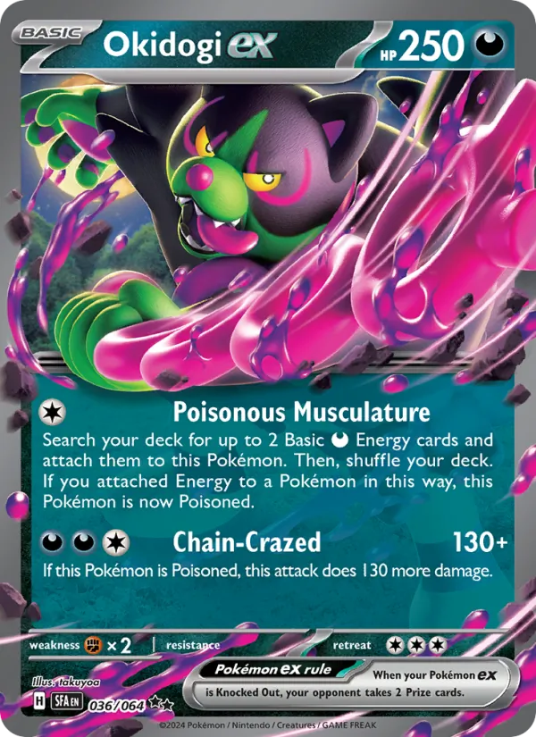 Okidogi ex #036 – Shrouded Fable card