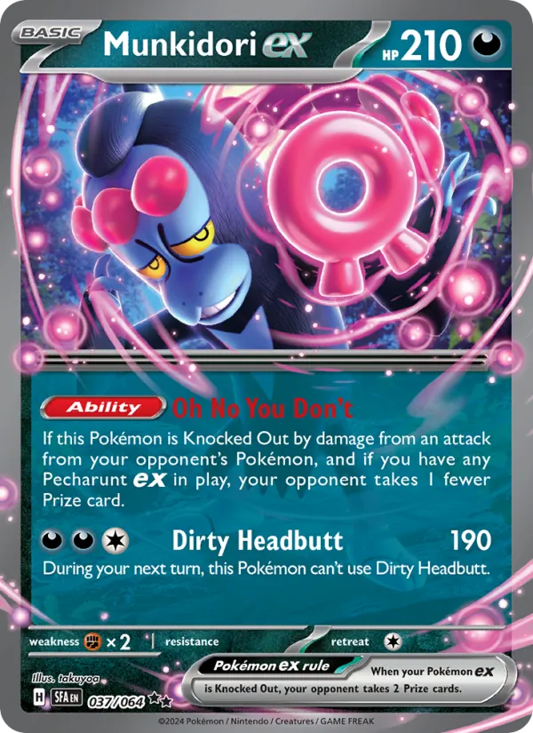 Munkidori ex #037 – Shrouded Fable card