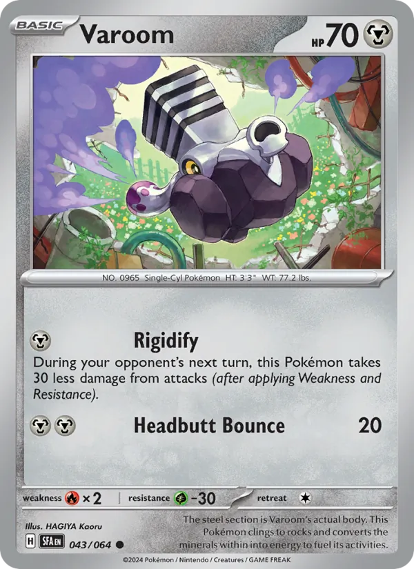 Varoom #043 – Shrouded Fable card