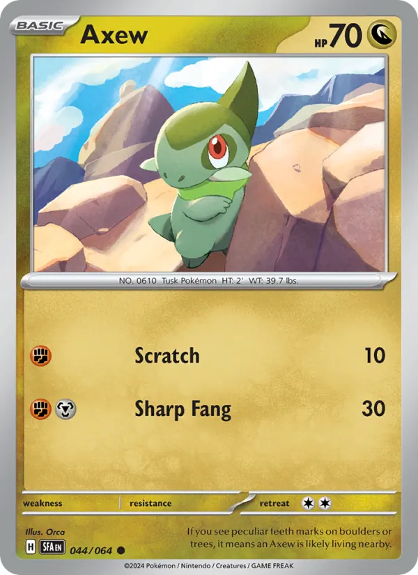 Axew #044 – Shrouded Fable card