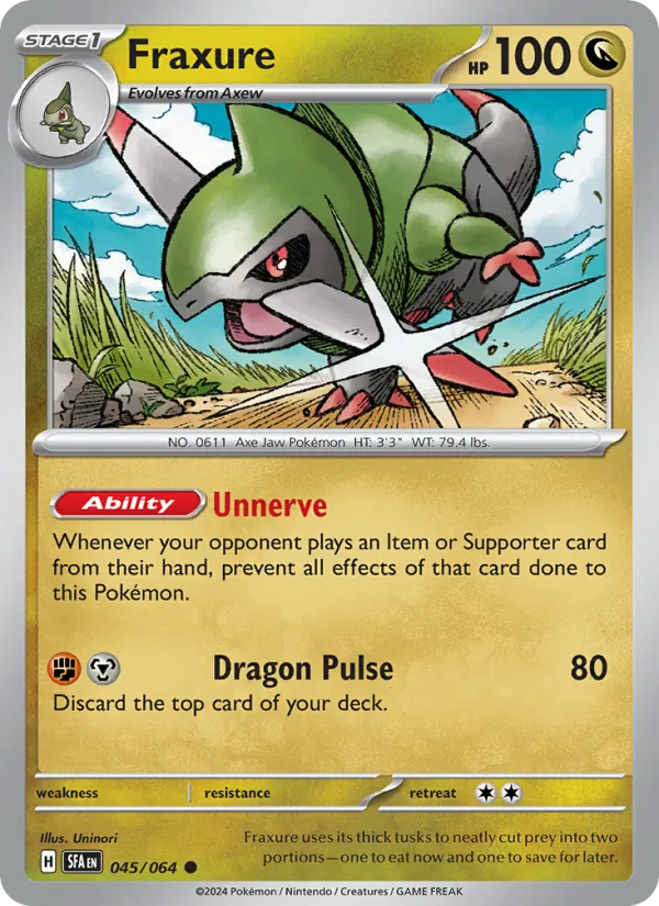 Fraxure #045 – Shrouded Fable card