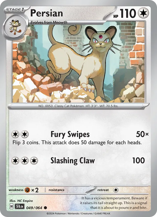 Persian #049 – Shrouded Fable card