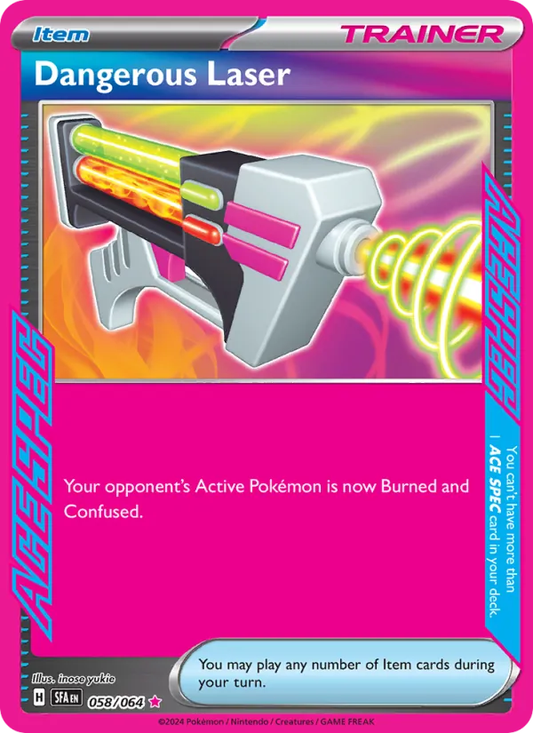 Dangerous Laser #058 – Shrouded Fable card