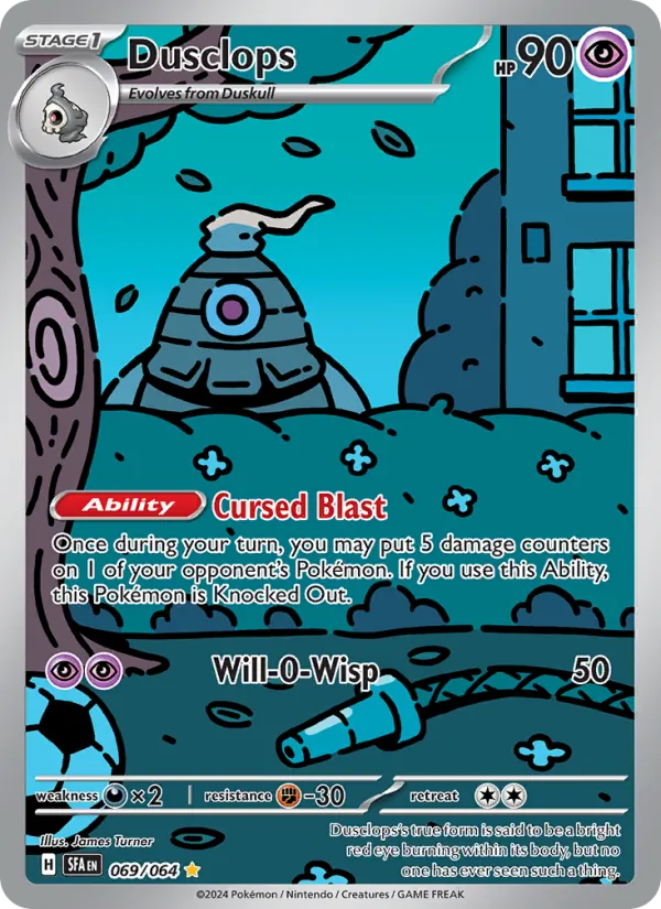 Dusclops #069 – Shrouded Fable card