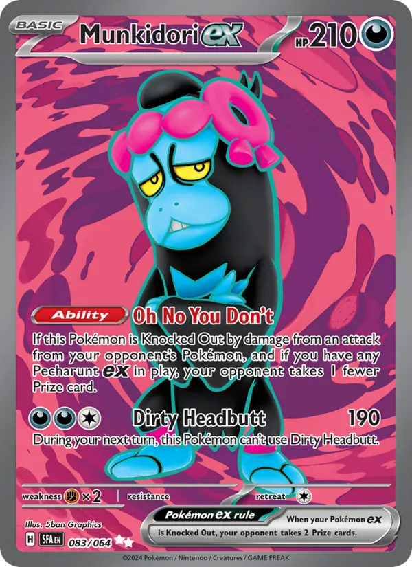 Munkidori ex #083 – Shrouded Fable card