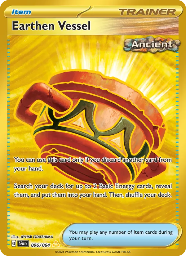 Earthen Vessel #096 – Shrouded Fable card
