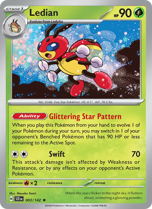 Ledian #003 – Stellar Crown card
