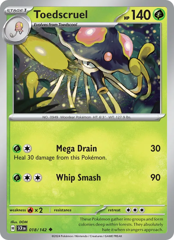 Toedscruel #018 – Stellar Crown card