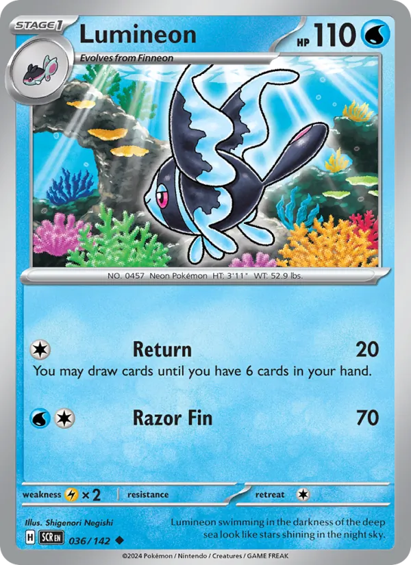 Lumineon #036 – Stellar Crown card