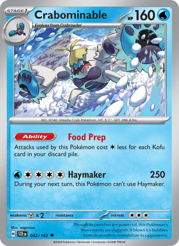 Crabominable #042 – Stellar Crown card