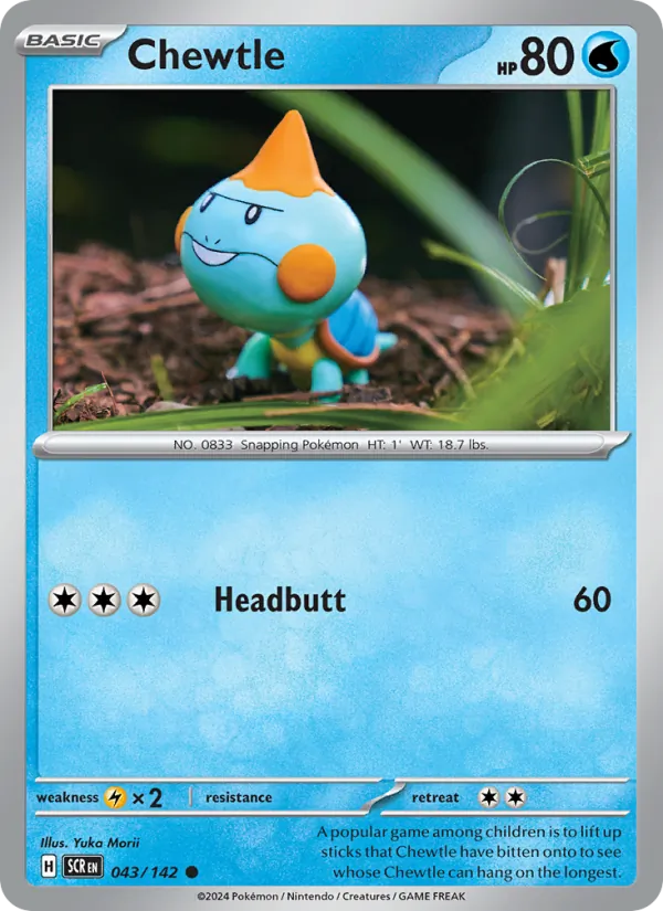 Chewtle #043 – Stellar Crown card