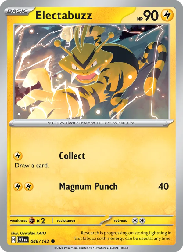 Electabuzz #046 – Stellar Crown card