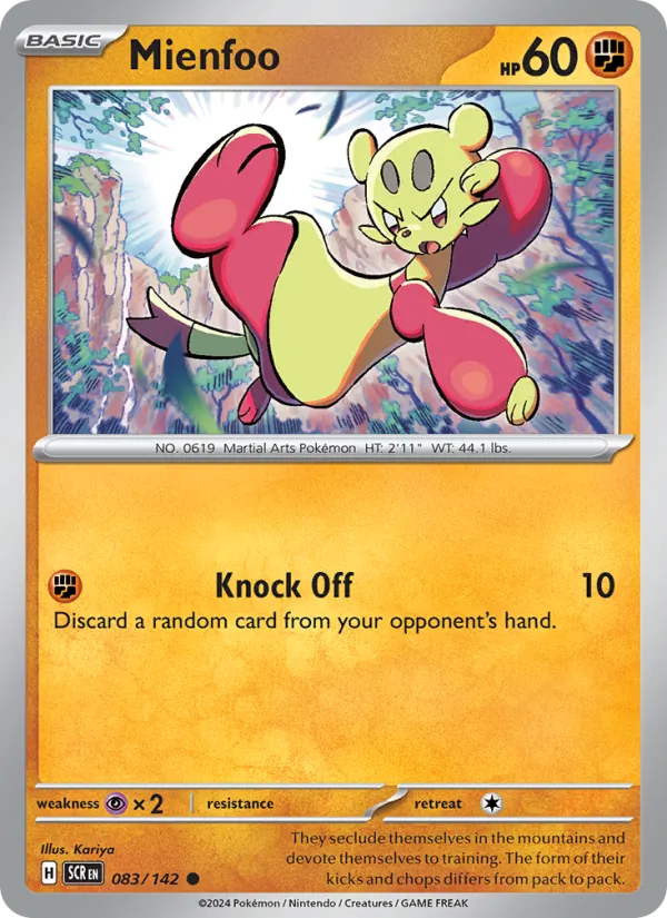 Mienfoo #083 – Stellar Crown card