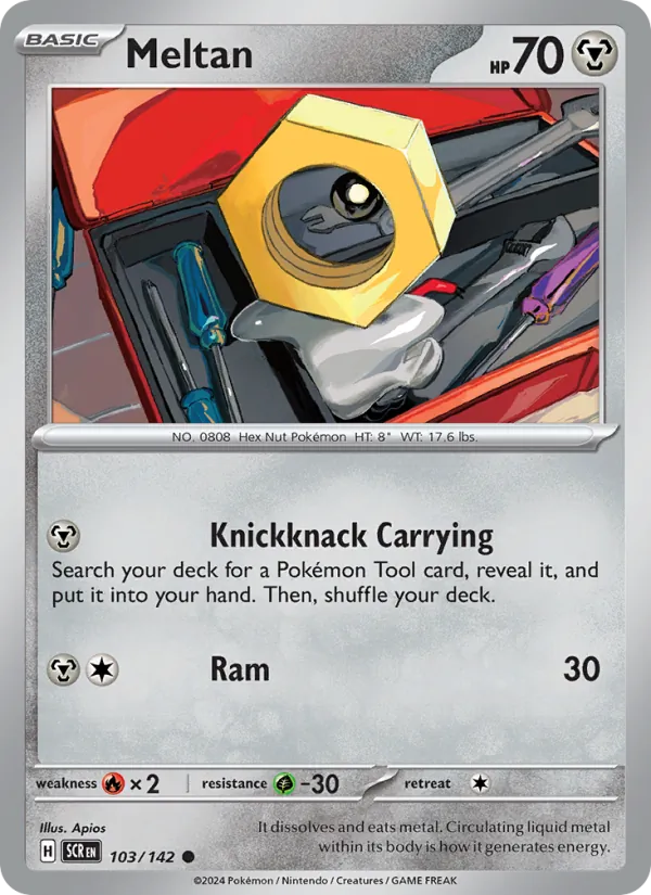 Meltan #103 – Stellar Crown card