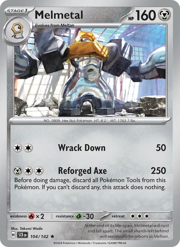 Melmetal #104 – Stellar Crown card