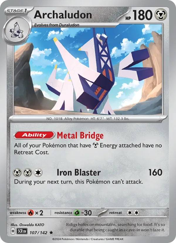 Archaludon #107 – Stellar Crown card