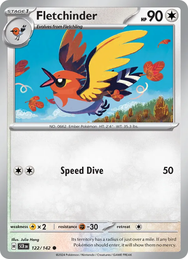 Fletchinder #122 – Stellar Crown card