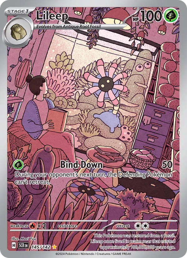 Lileep #145 – Stellar Crown card