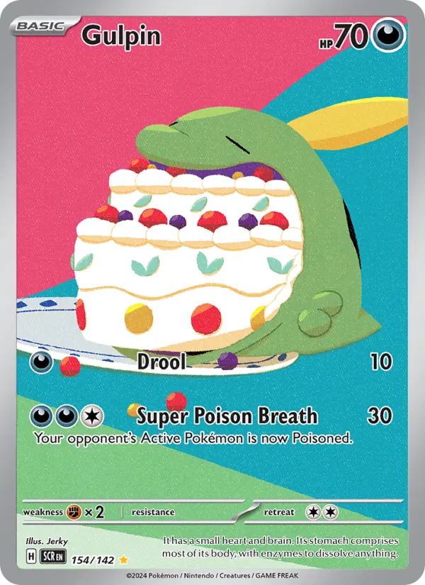 Gulpin #154 – Stellar Crown card