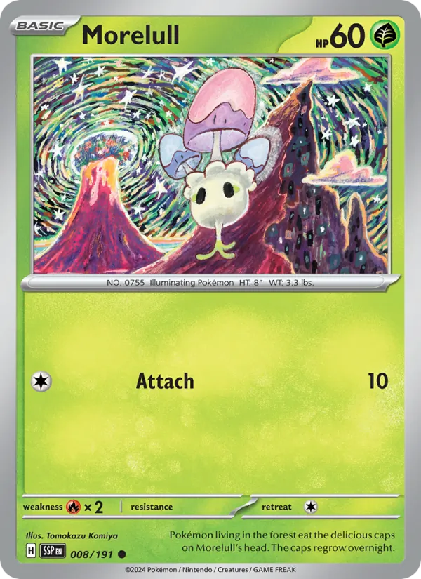 Morelull #008 – Surging Sparks card