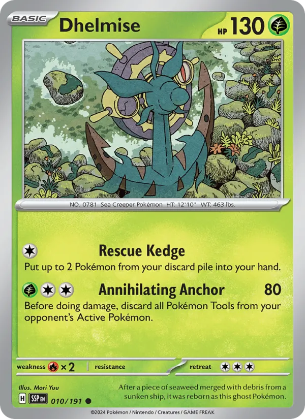 Dhelmise #010 – Surging Sparks card