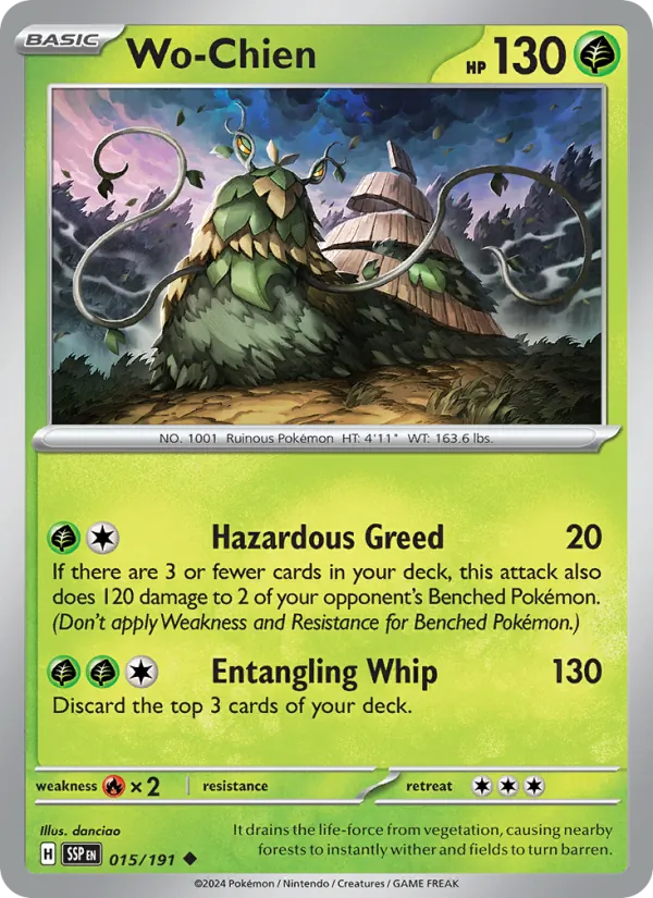 Wo-Chien #015 – Surging Sparks card