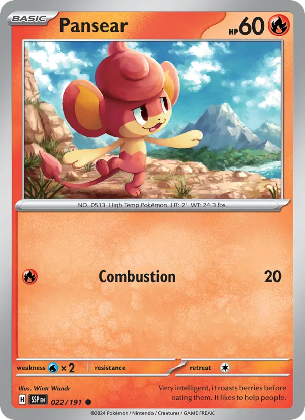 Pansear #022 – Surging Sparks card
