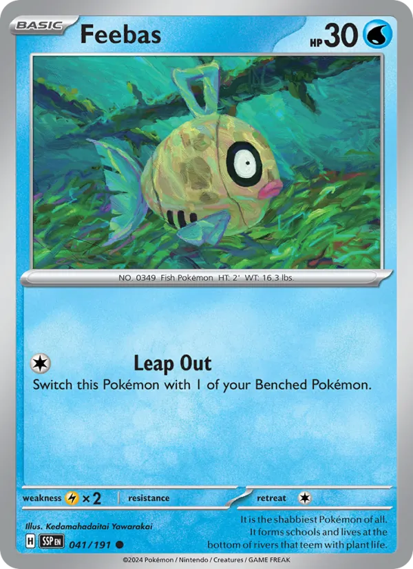 Feebas #041 – Surging Sparks card