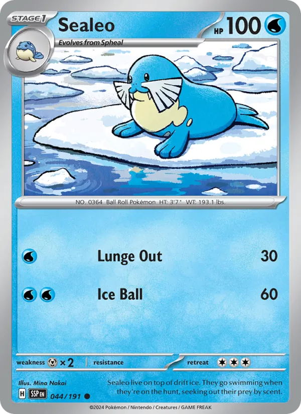 Sealeo #044 – Surging Sparks card