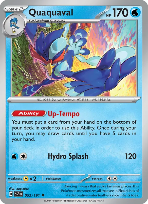 Quaquaval #052 – Surging Sparks card