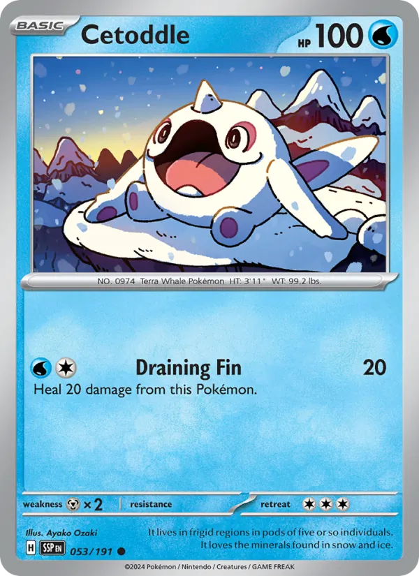 Cetoddle #053 – Surging Sparks card