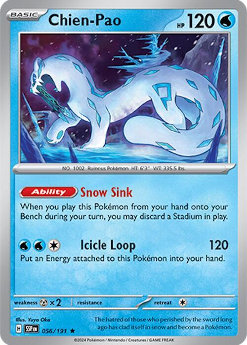 Chien-Pao #056 – Surging Sparks card