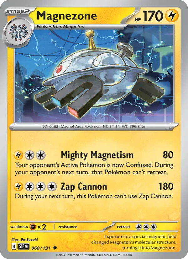 Magnezone #060 – Surging Sparks card