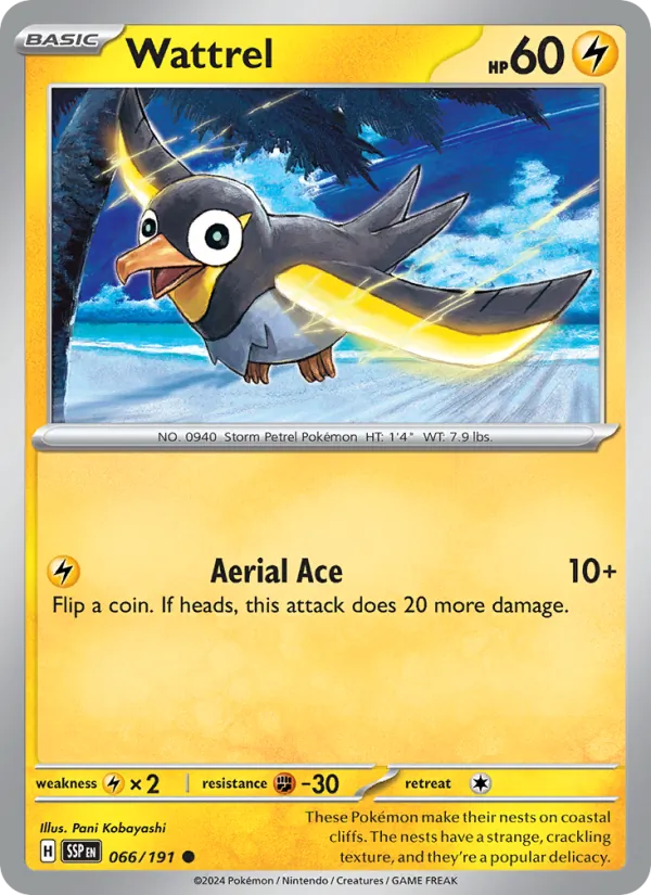 Wattrel #066 – Surging Sparks card