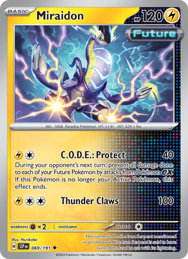 Miraidon #069 – Surging Sparks card