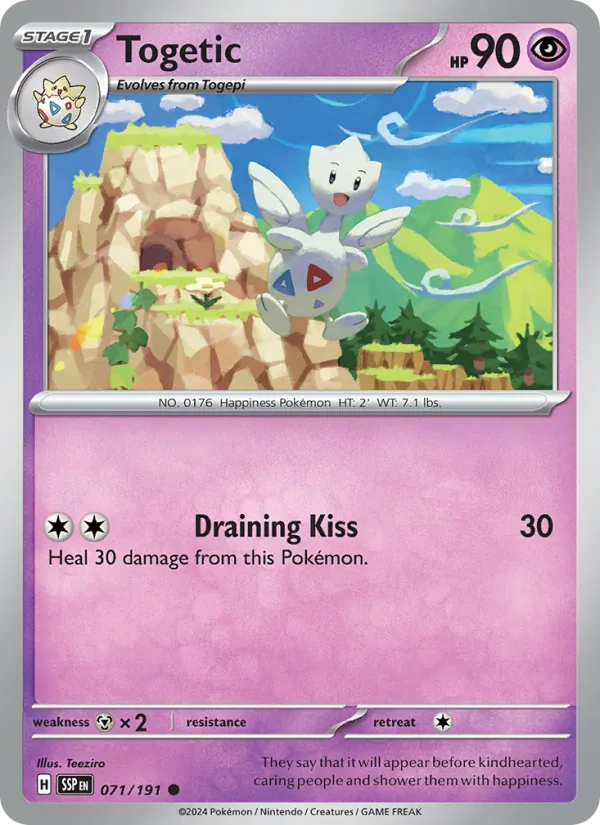 Togetic #071 – Surging Sparks card