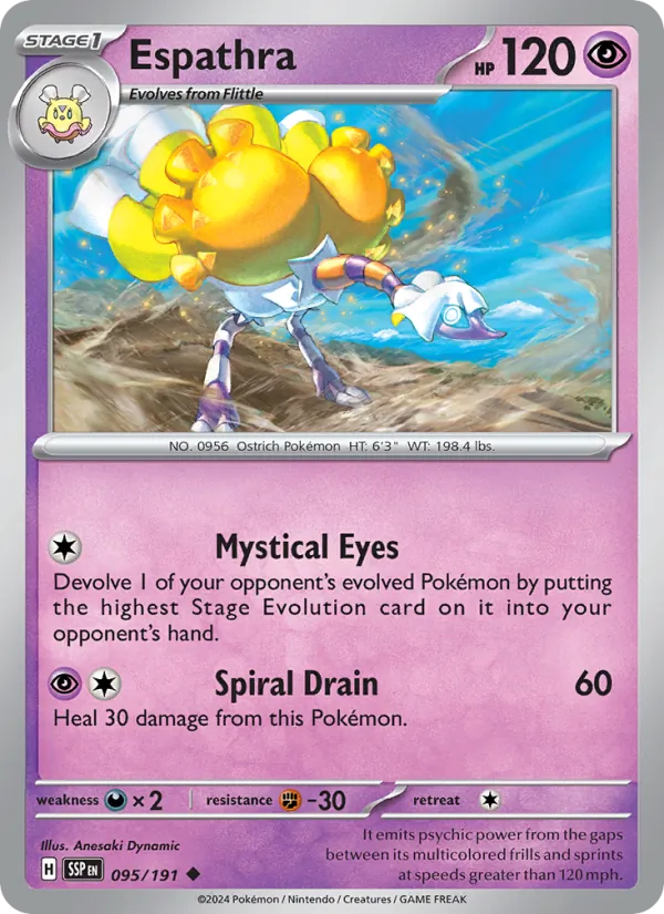 Espathra #095 – Surging Sparks card