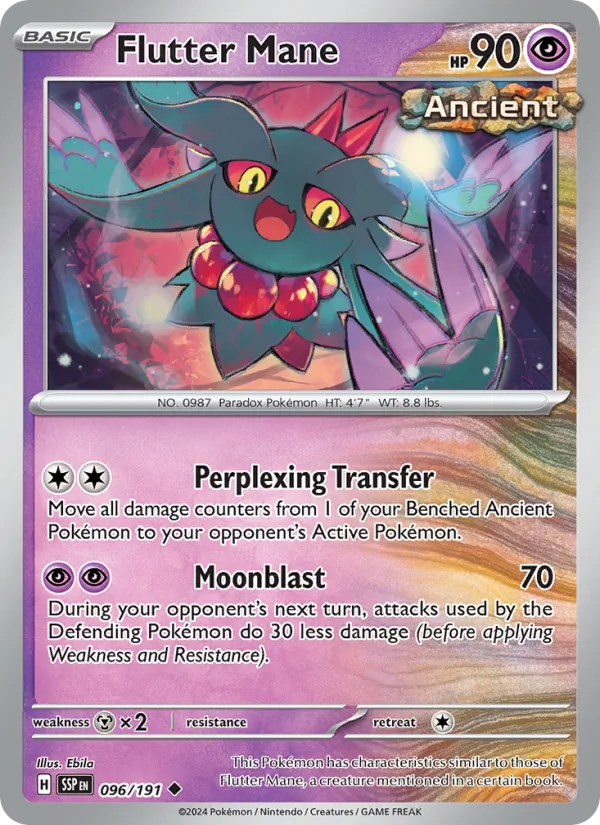 Flutter Mane #096 – Surging Sparks card