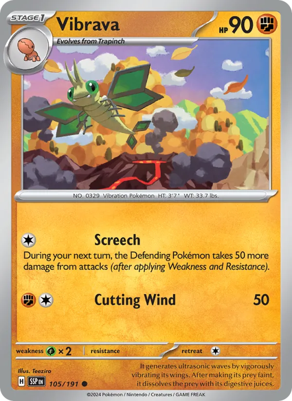 Vibrava #105 – Surging Sparks card