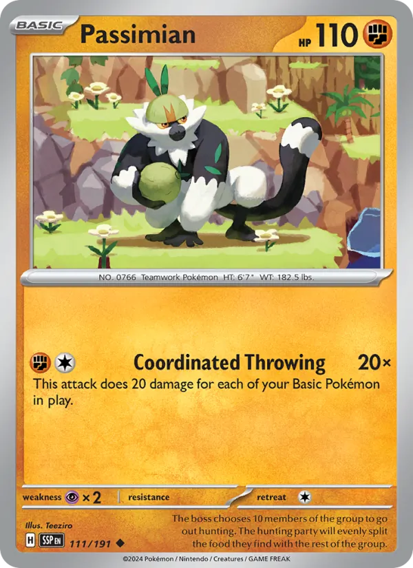 Passimian #111 – Surging Sparks card