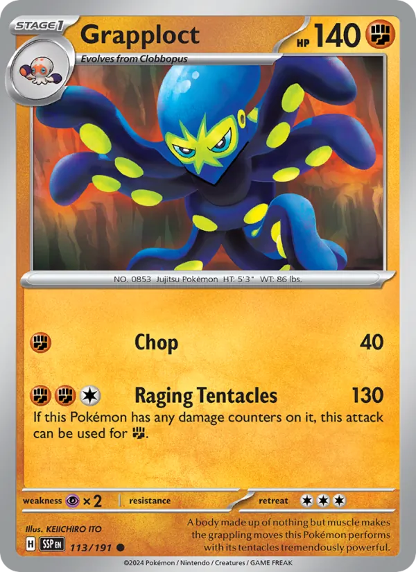 Grapploct #113 – Surging Sparks card