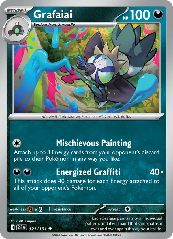 Grafaiai #121 – Surging Sparks card