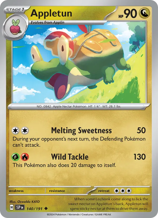 Appletun #140 – Surging Sparks card