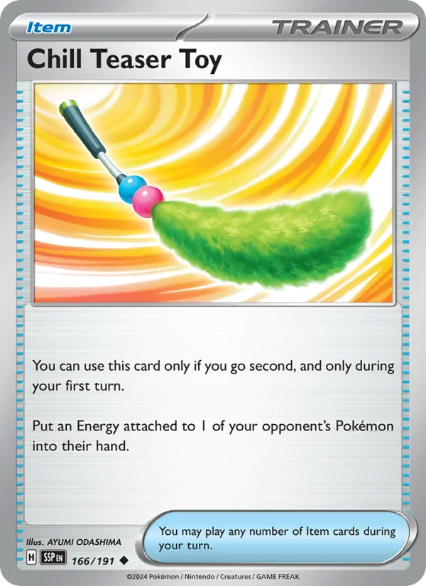 Chill Teaser Toy #166 – Surging Sparks card