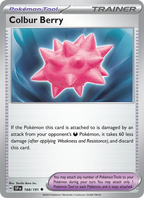 Colbur Berry #168 – Surging Sparks card