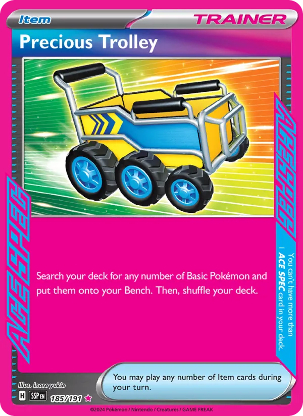 Precious Trolley #185 – Surging Sparks card
