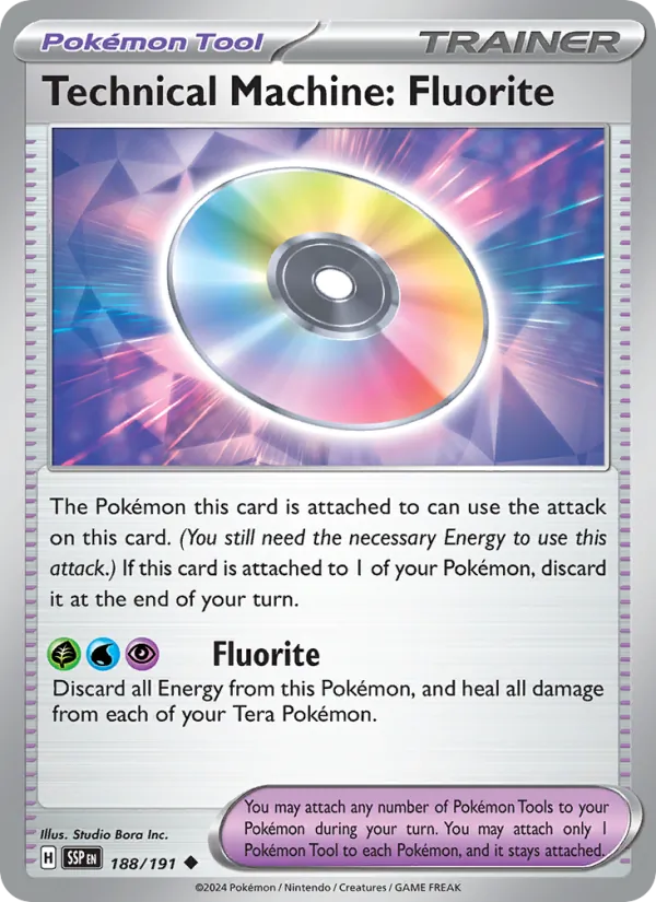 Technical Machine: Fluorite #188 – Surging Sparks card
