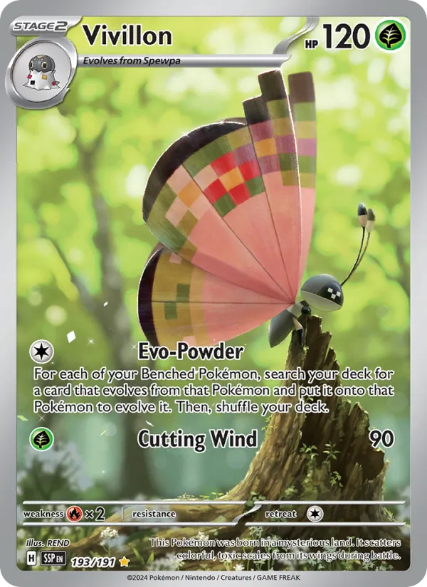 Vivillon #193 – Surging Sparks card