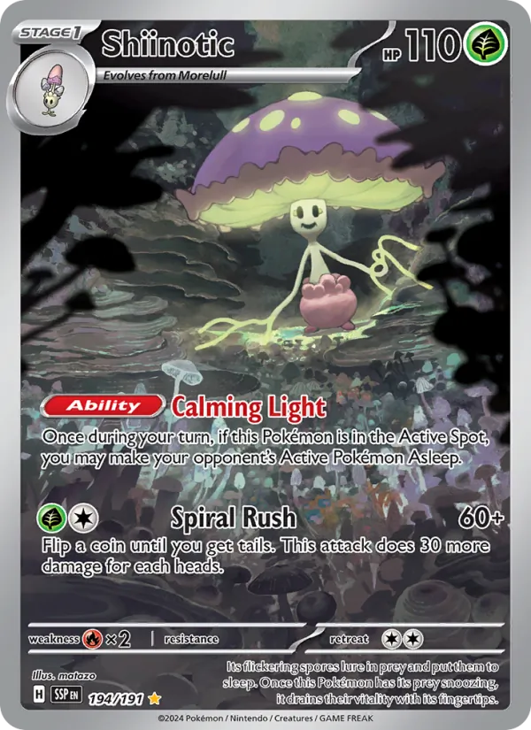 Shiinotic #194 – Surging Sparks card
