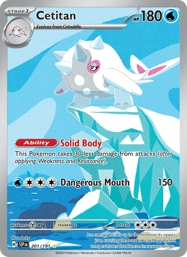 Cetitan #201 – Surging Sparks card
